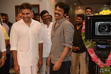 Pawan Kalyan and SJ Surya New Movie Opening